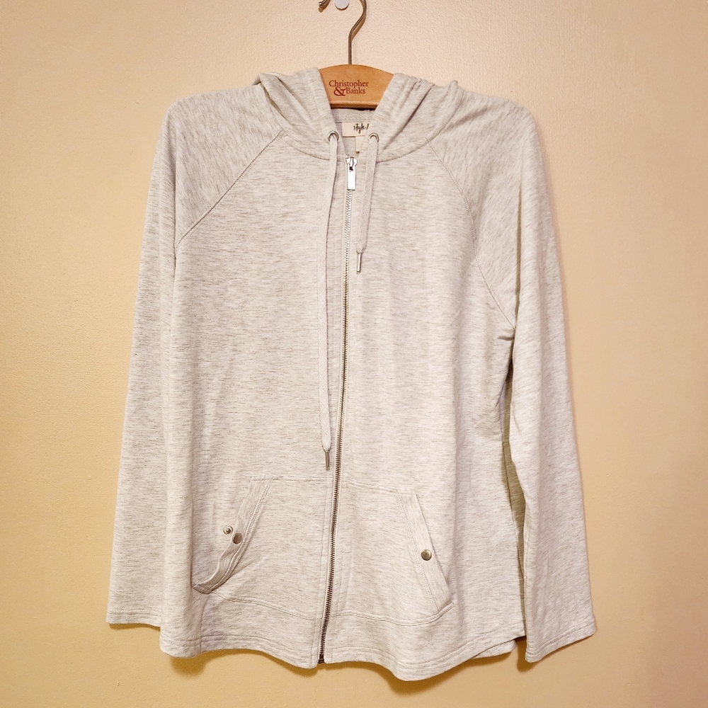 Womens Style & Co zip up
